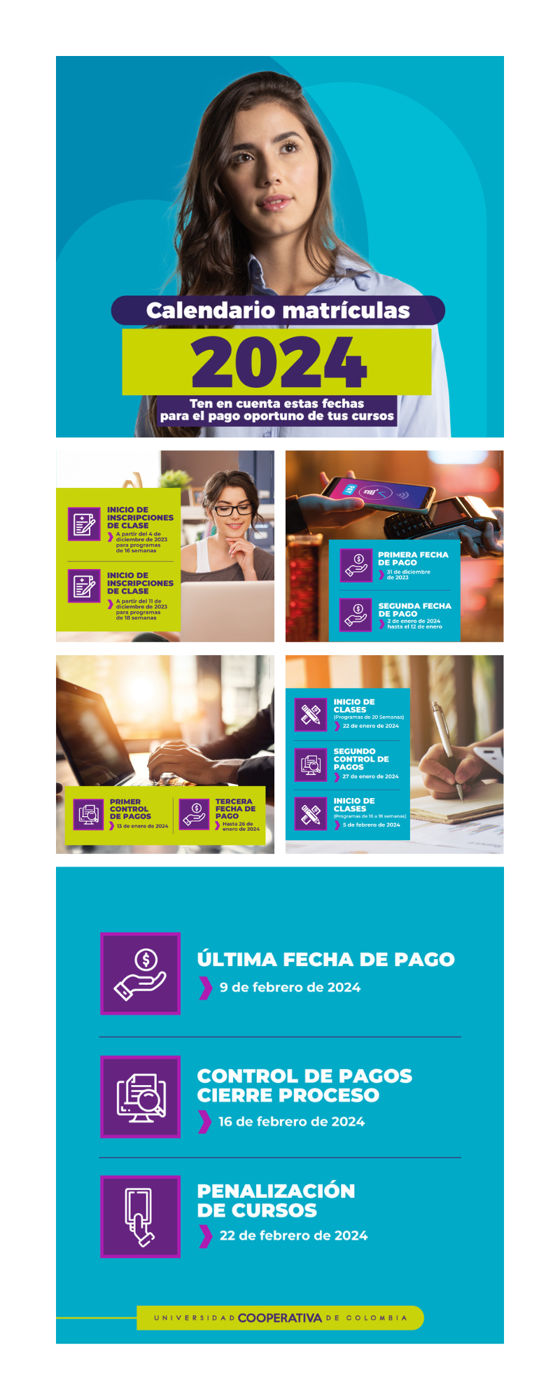 Calendario Matrículas 20241